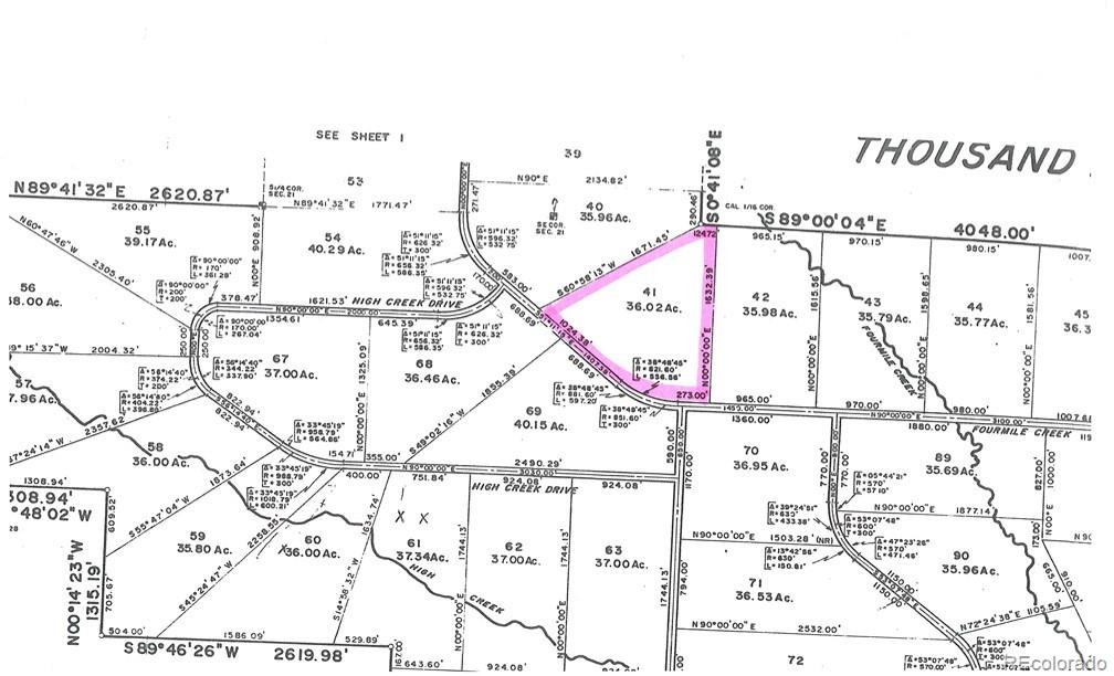 0 Thousand Peaks Ranch Hartsel, CO 80449 - Photo 39 of 40 a view of residential space with swimming pool