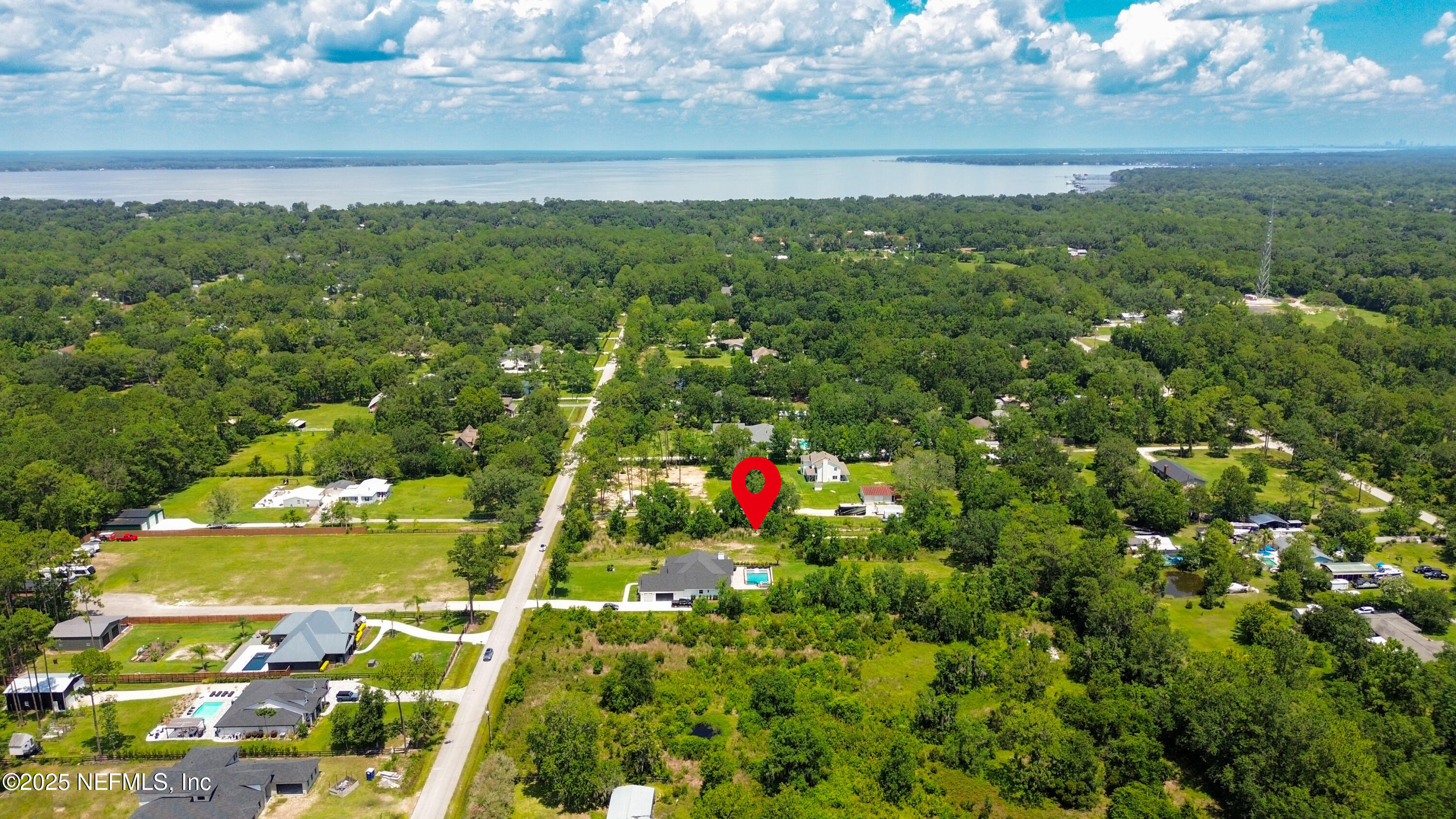 0 Lee Road Fruit Cove, FL 32259 - Photo 3 of 5 a view of outdoor space and city view