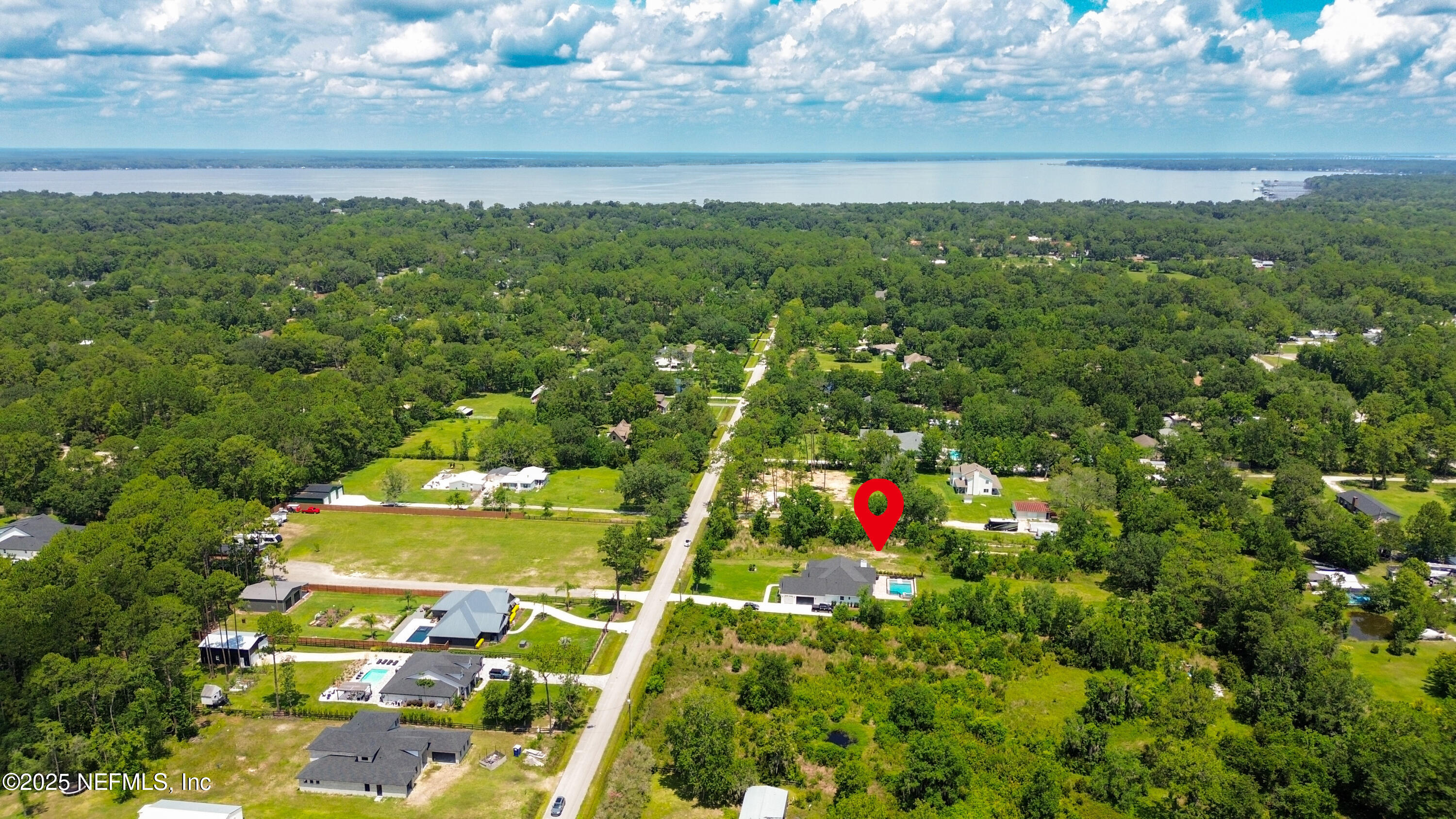 0 Lee Road Fruit Cove, FL 32259 - Photo 4 of 5 a view of a yard with an outdoor space