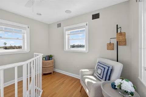 a room with furniture and window