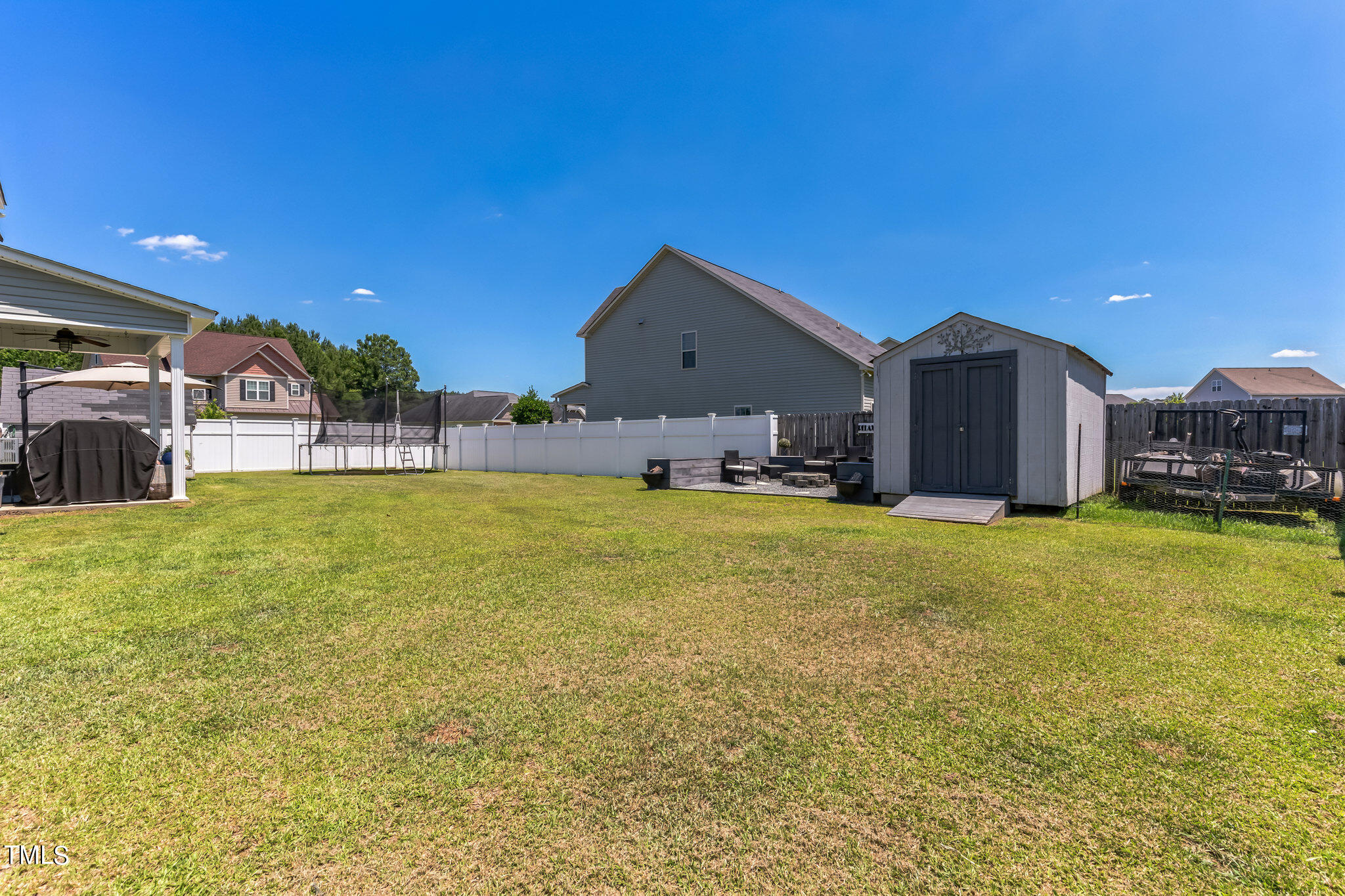 111 Oldstead Drive Raeford, NC 28376 - Photo 7 of 28 a view of a house with a swimming pool