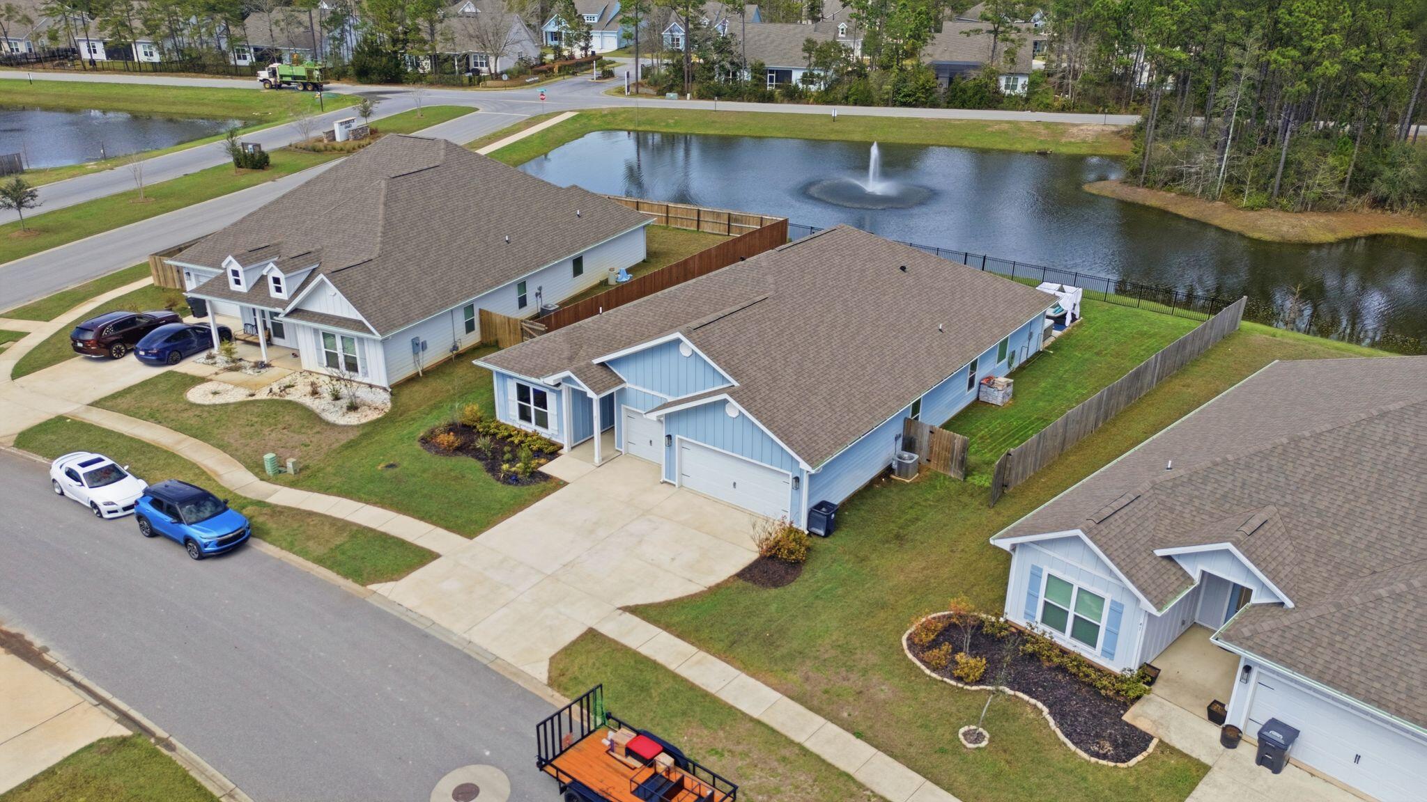 27 Oak Trees Lane East Freeport, FL 32439 - Photo 15 of 33 an aerial view of a house with outdoor space