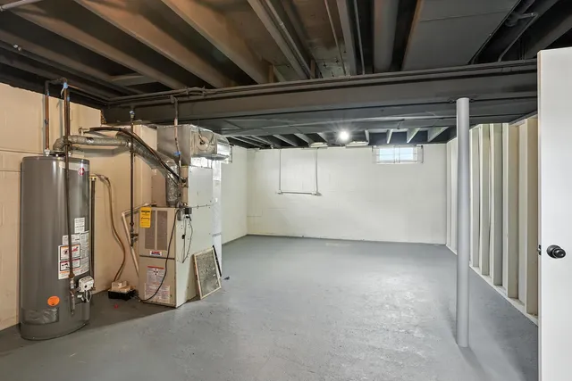 a view of a room with an entryway