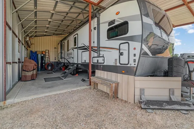 a view of storage and utility room