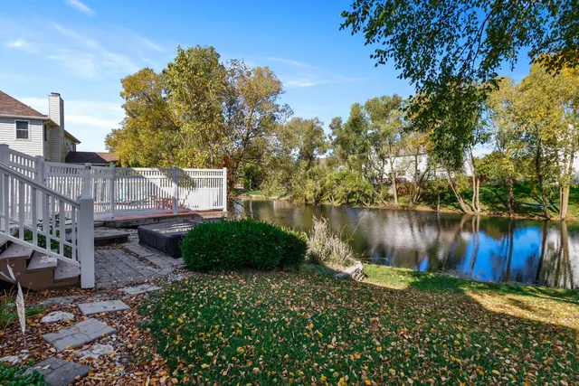 a view of a back yard