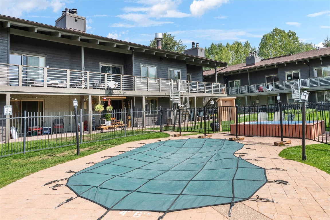 1355 Walton Creek Road, Unit 20 Steamboat Springs, CO 80487 - Photo 36 of 43 a view of outdoor space yard deck and porch