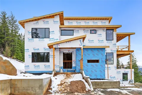 a view of a house with a patio