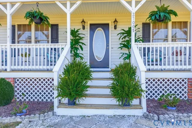 a view of outdoor space with chairs