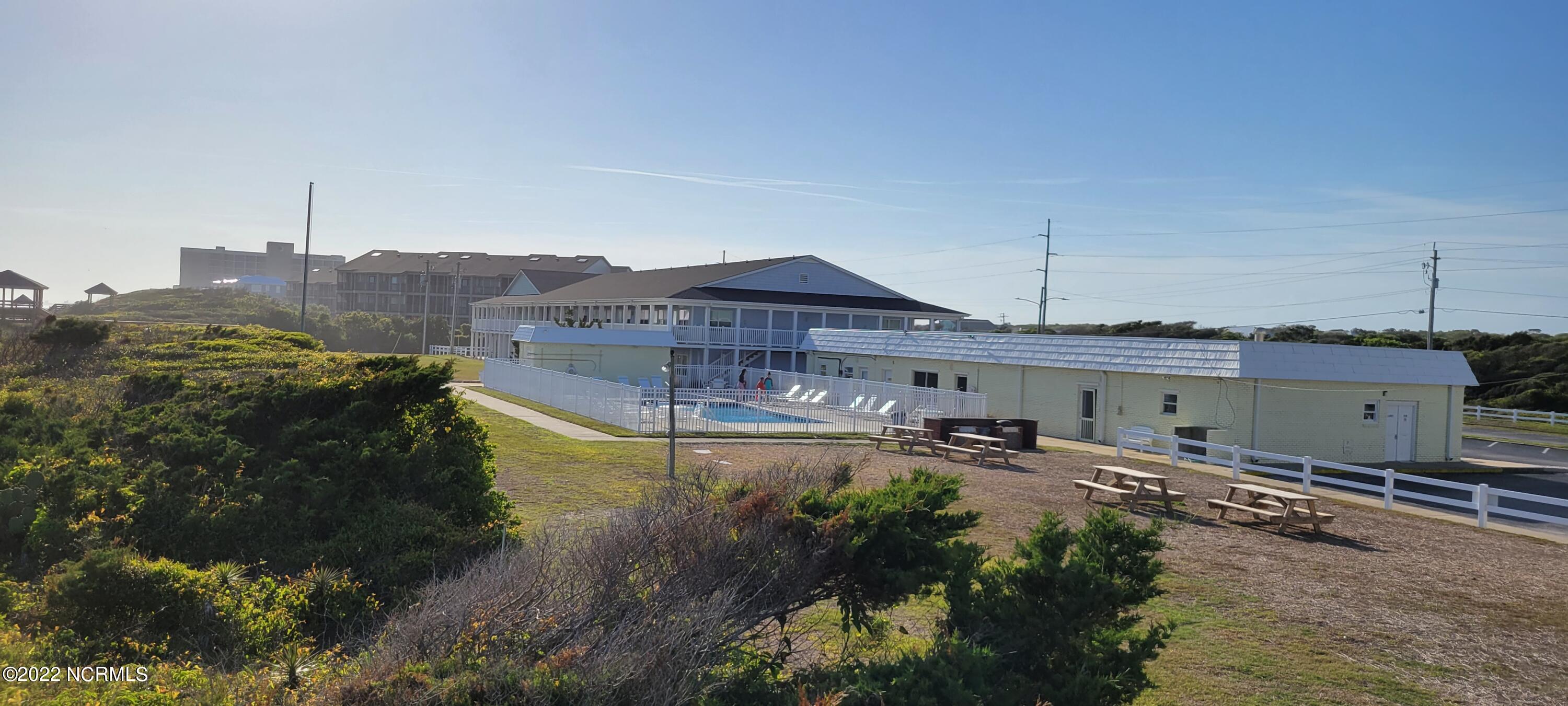 2401 West Fort Macon Road, Unit 119 Atlantic Beach, NC 28512 - Photo 15 of 21 Pool and Clubhouse