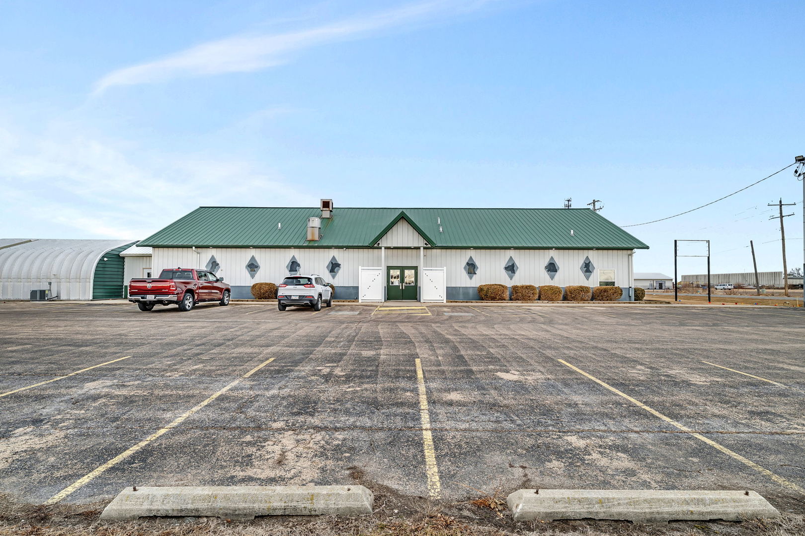 a car parked on the side of the road