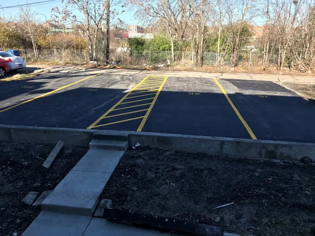 a view of outdoor space and street view