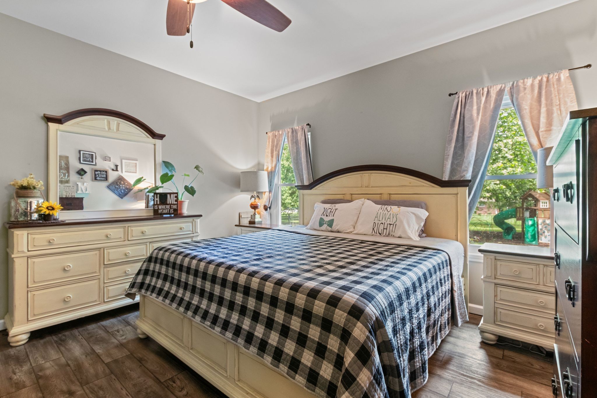 621 Brandon Road Manchester, TN 37355 - Photo 23 of 34 a bedroom with a bed and a dresser