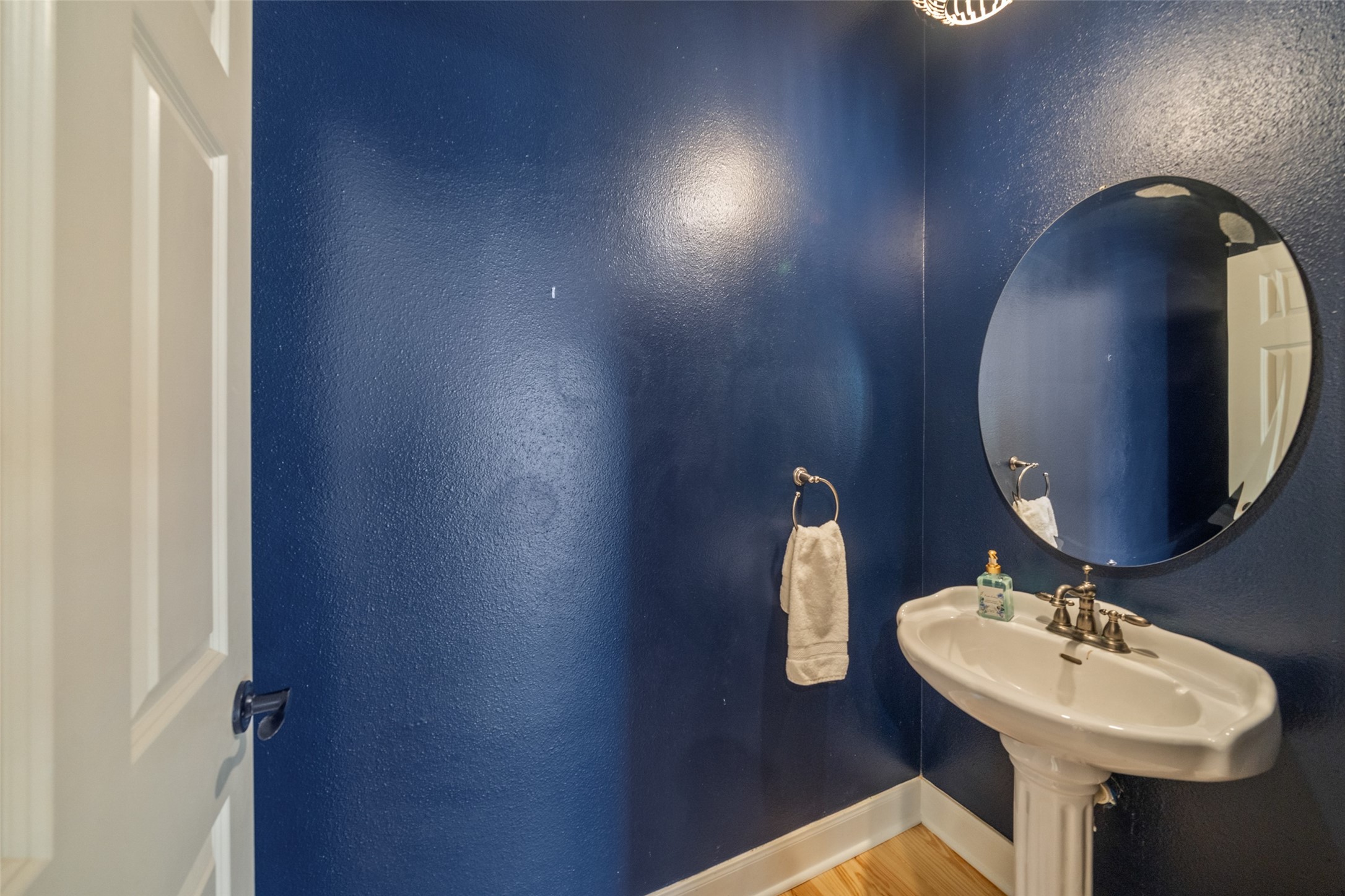 36003 Post Oak Circle Magnolia, TX 77355 - Photo 30 of 50 a bathroom with a sink and mirror