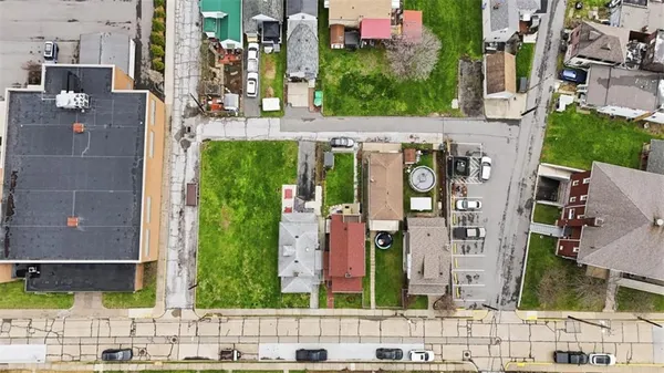 a aerial view of multiple house