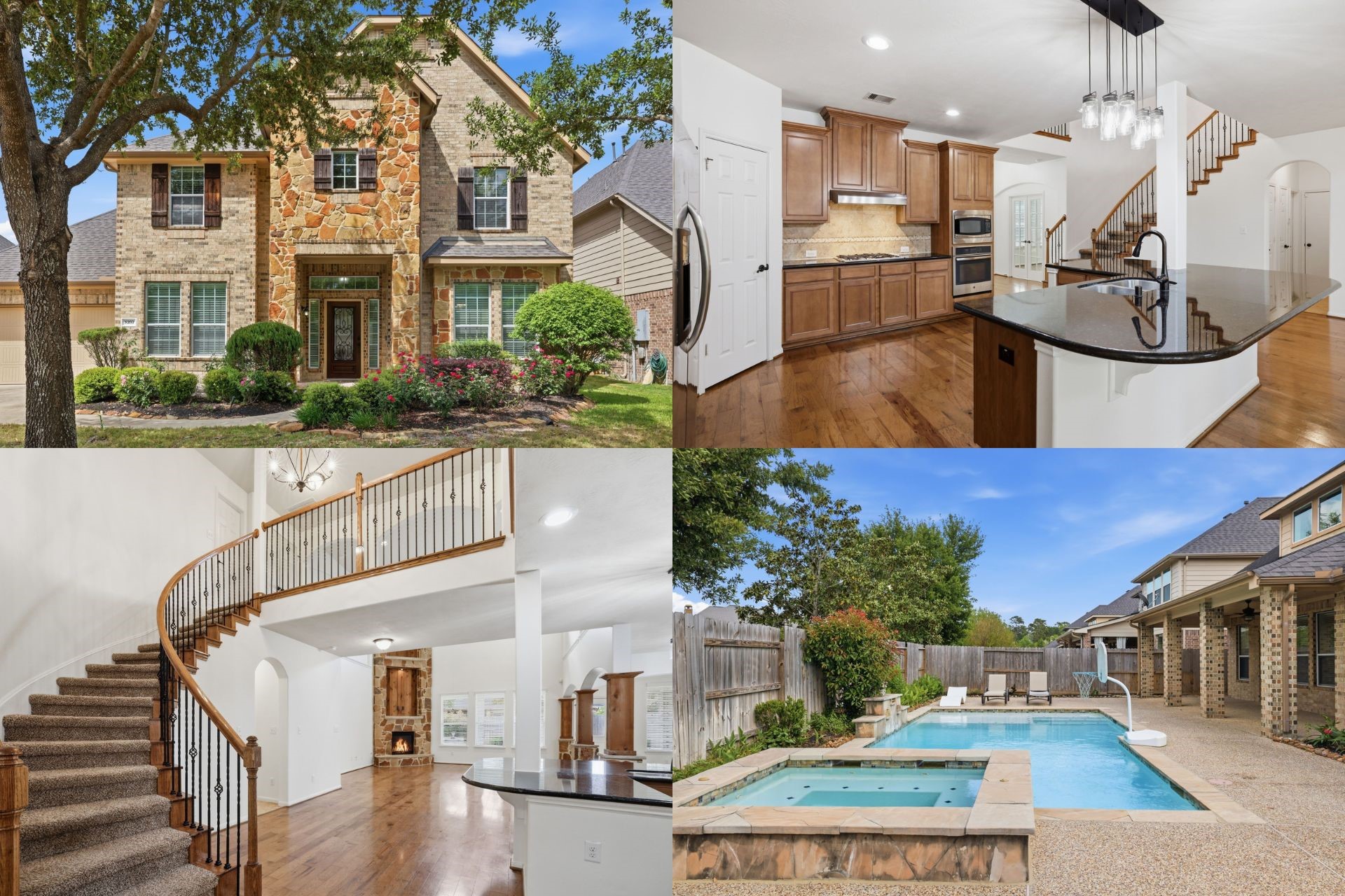 8169 Tranquil Lake Way Conroe, TX 77385 - Photo 1 of 26 a view of front of house with a yard