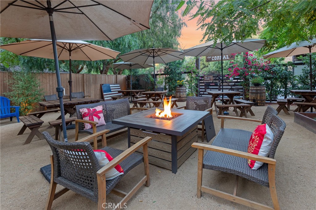 28344 Water Way Silverado, CA 92676 - Photo 31 of 34 a outdoor space with furniture and umbrella
