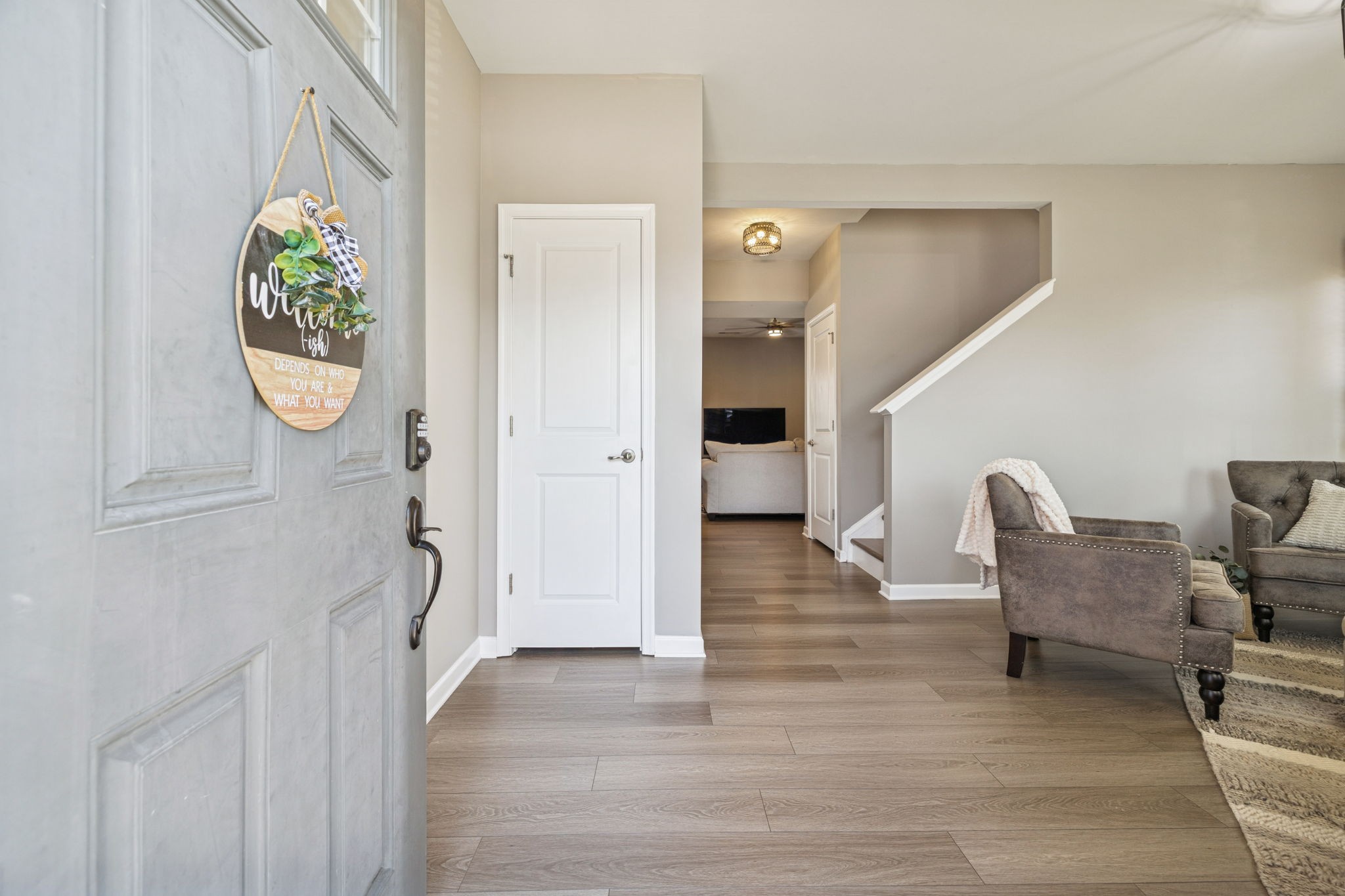 140 Hackney Lane Gallatin, TN 37066 - Photo 3 of 66 a view of livingroom with furniture and wooden floor