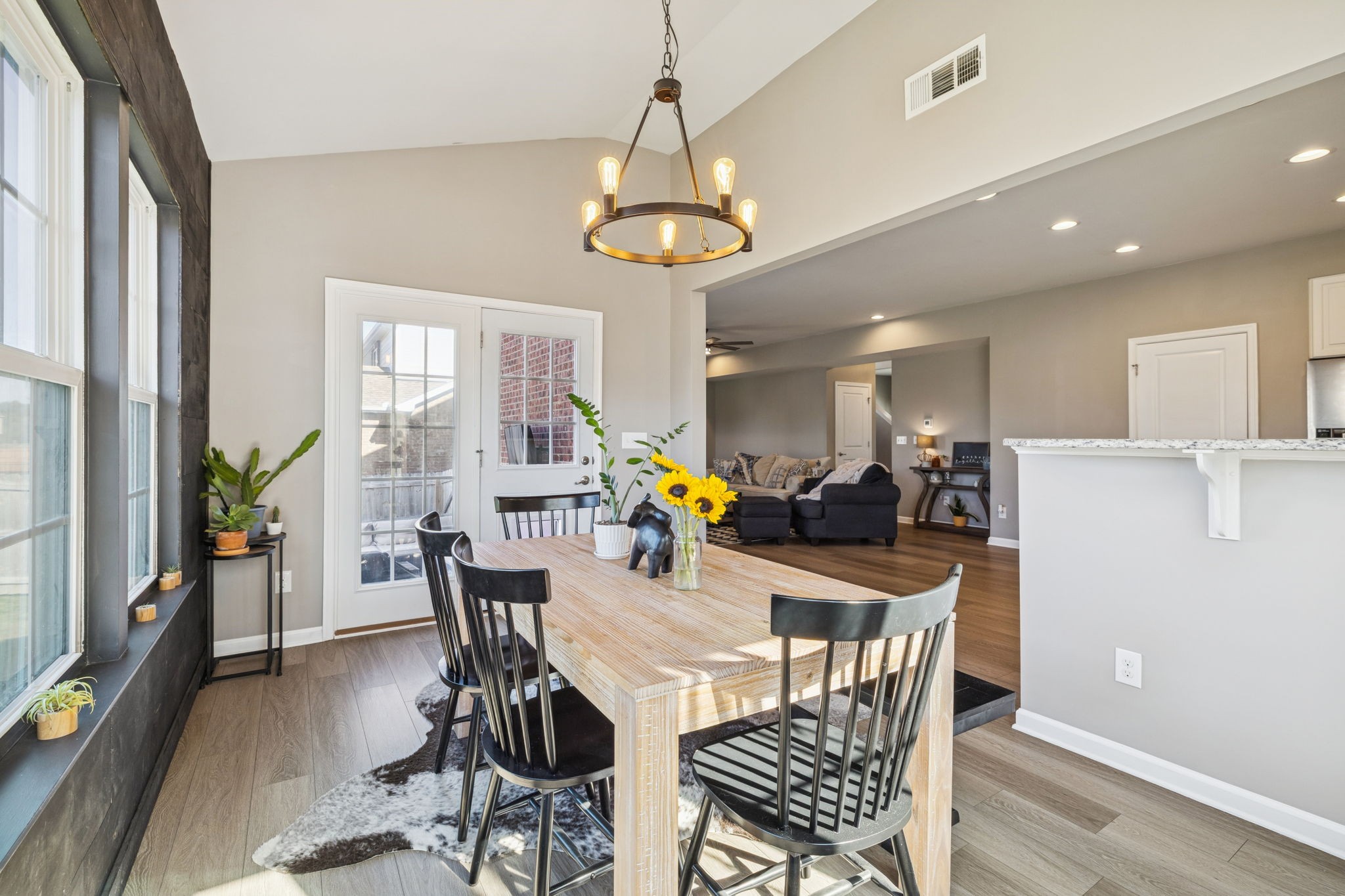 140 Hackney Lane Gallatin, TN 37066 - Photo 33 of 66 a view of a dining room with furniture window and wooden floor