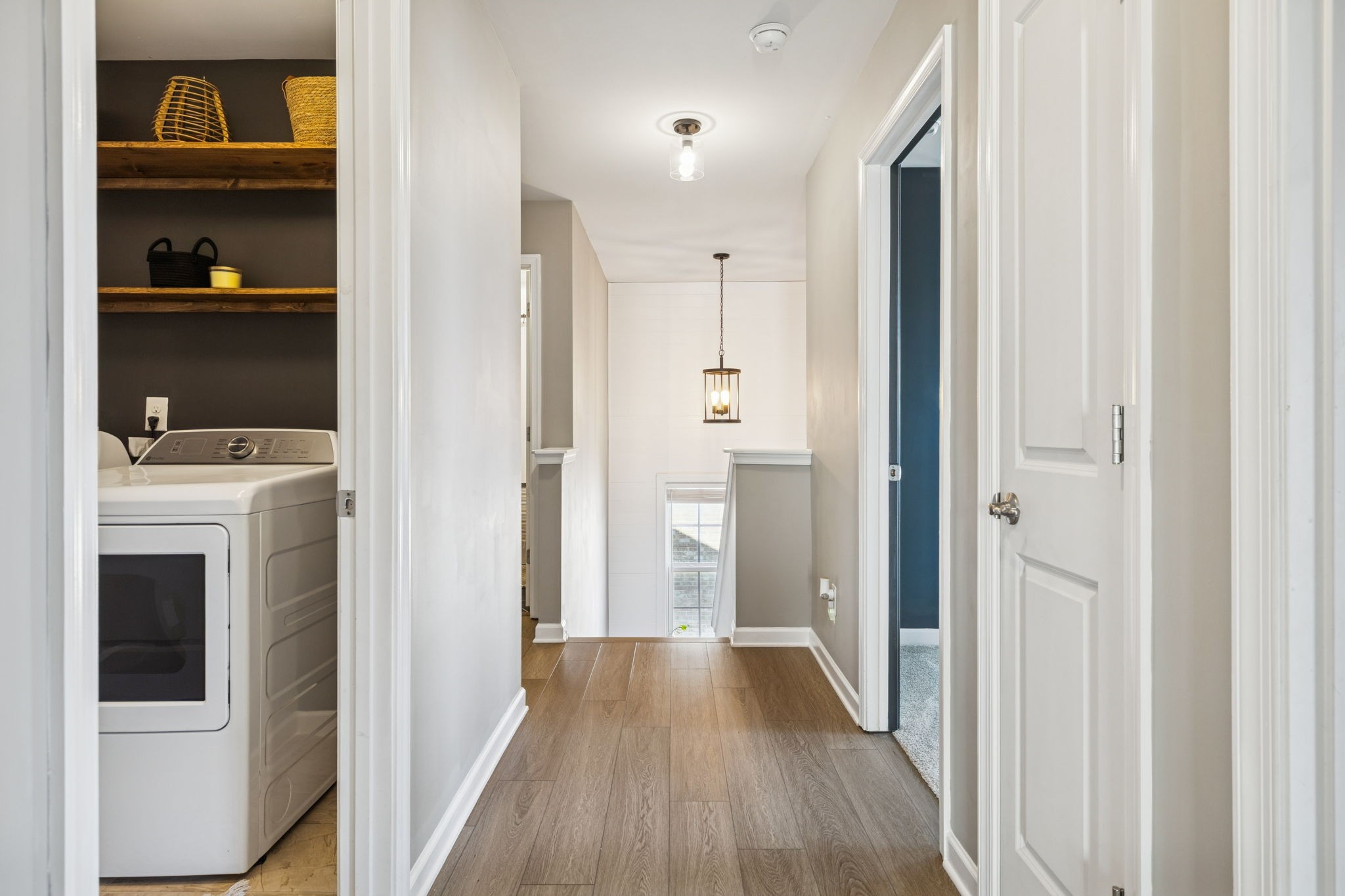 140 Hackney Lane Gallatin, TN 37066 - Photo 49 of 66 a view of a hallway with wooden floor and closet