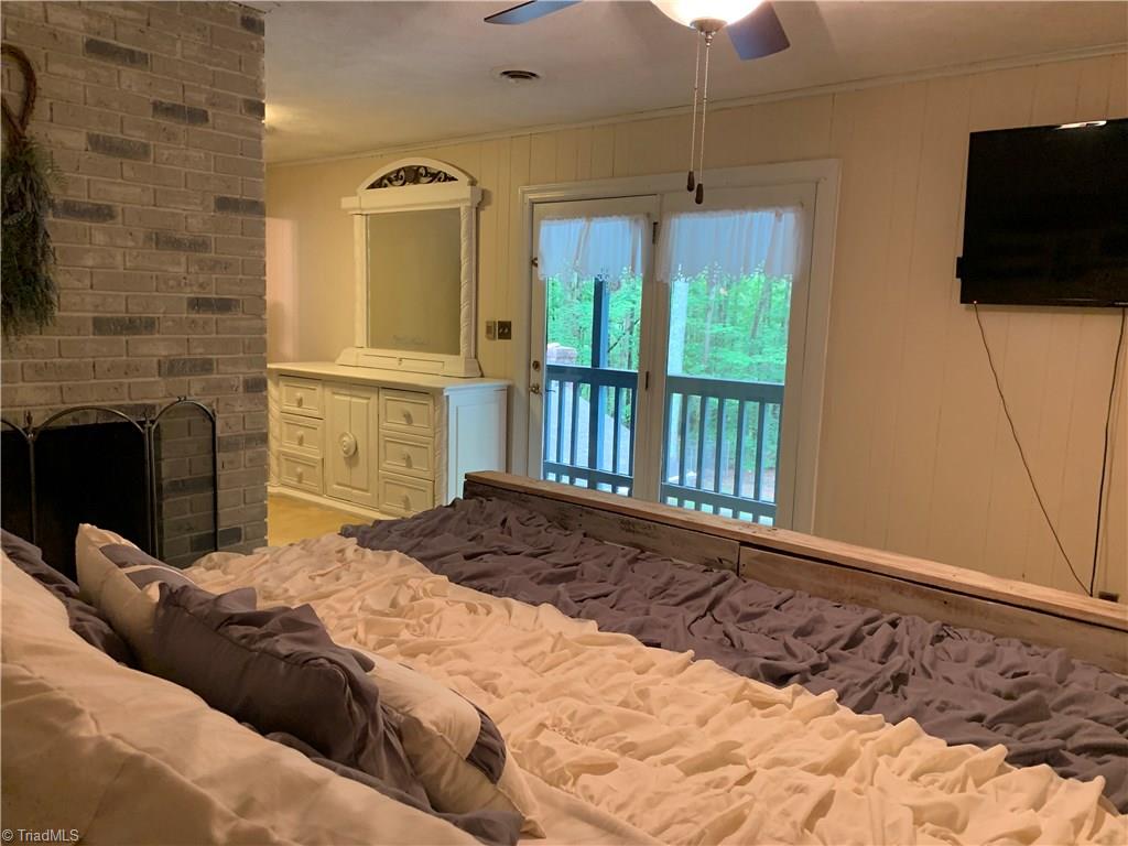 310 Paso Street Rural Hall, NC 27045 - Photo 16 of 30 loft has french doors to balcony for your morning coffee or watch the snow fall by the FP