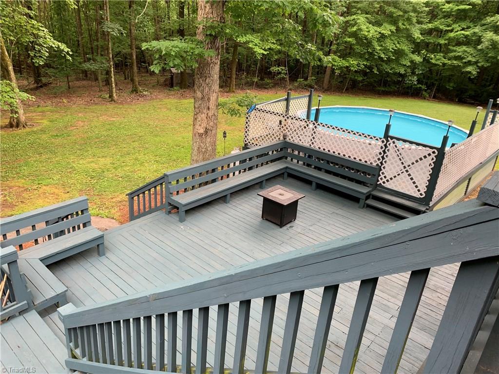 310 Paso Street Rural Hall, NC 27045 - Photo 27 of 30 back private deck with pool