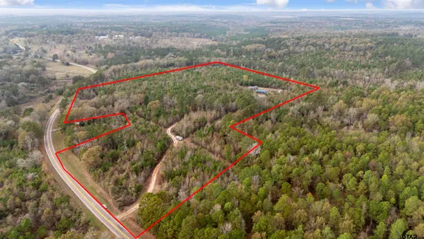 a view of city and mountain