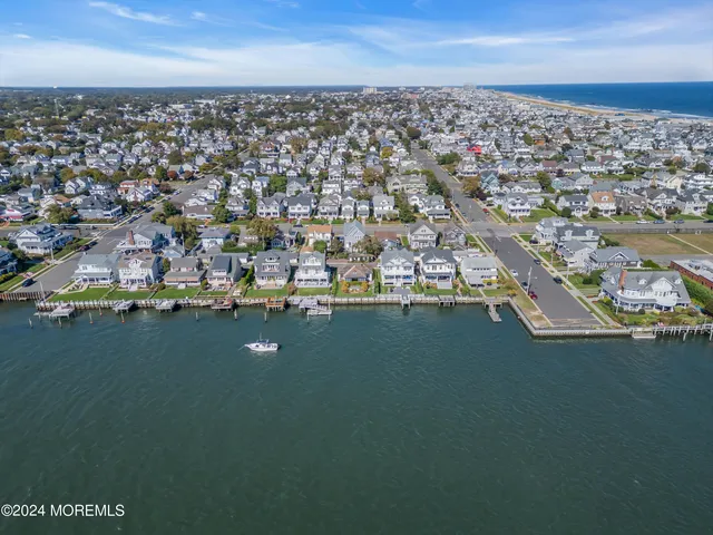 a view of beach and ocean