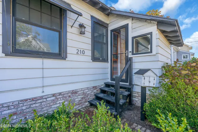 a view of a house with a door
