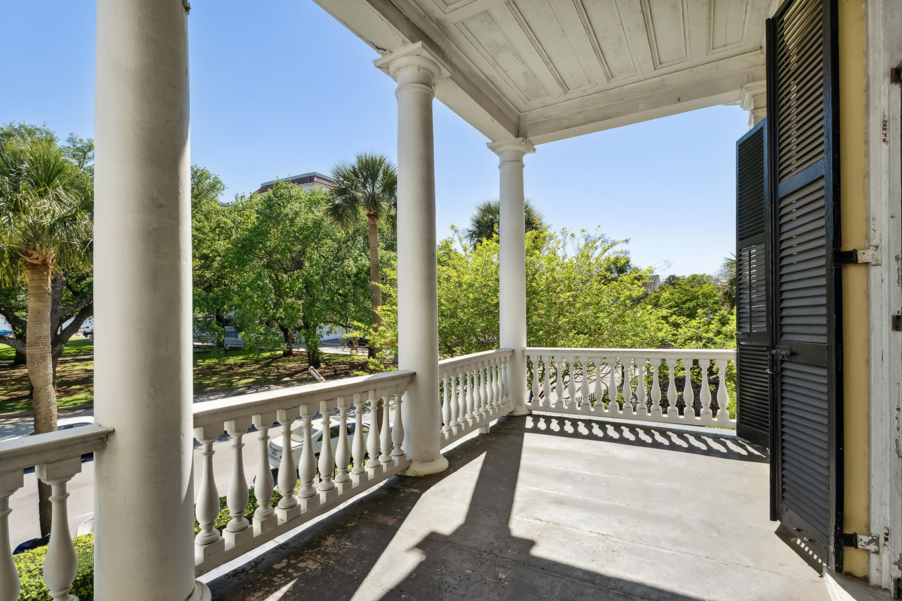 30 South Battery Charleston, SC 29401 - Photo 19 of 45 Porch off Primary Bedroom