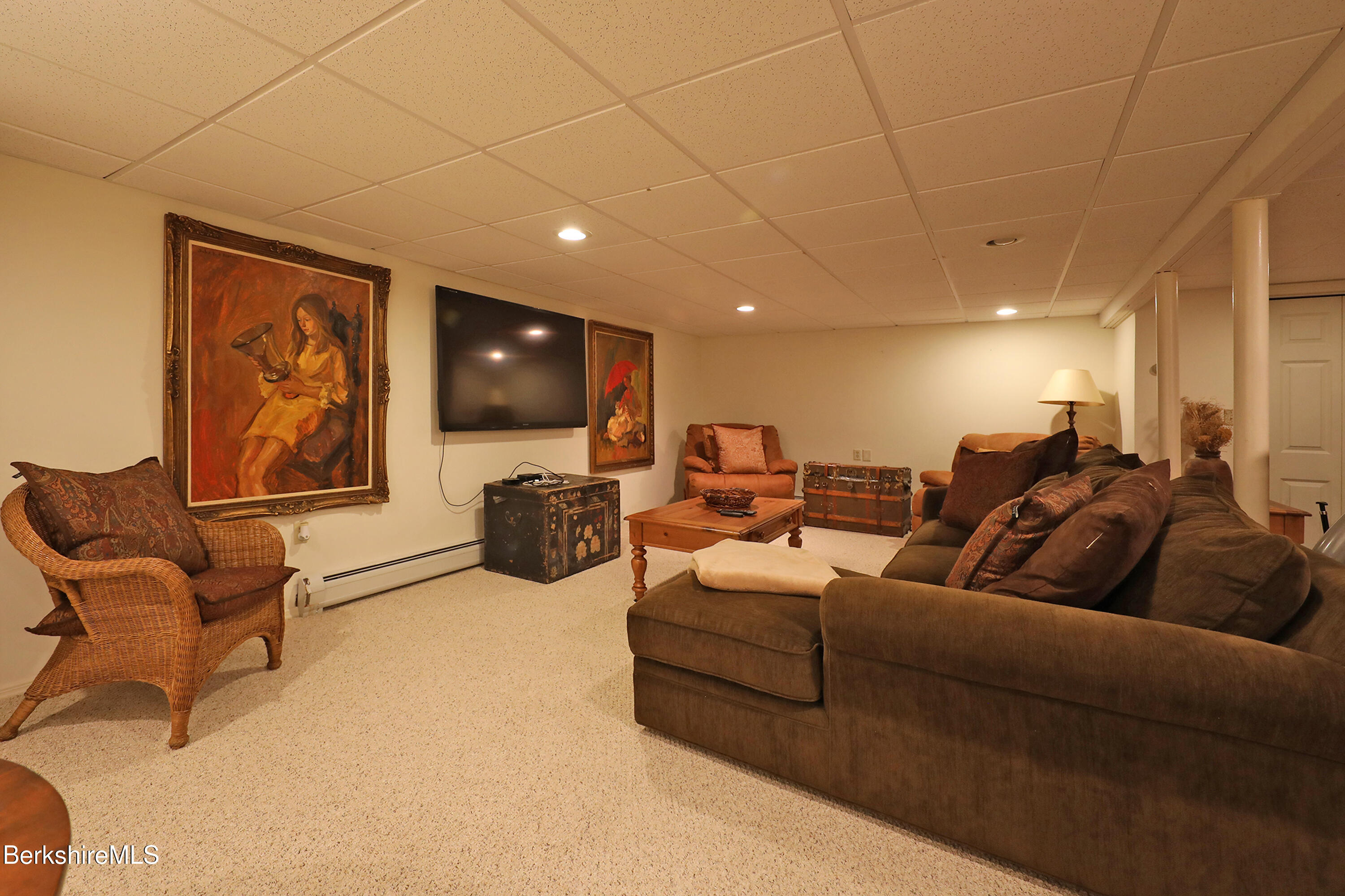 576 Holmes Road Pittsfield, MA 01201 - Photo 39 of 55 LOWER LEVEL MEDIA ROOM/FLEX SPACE