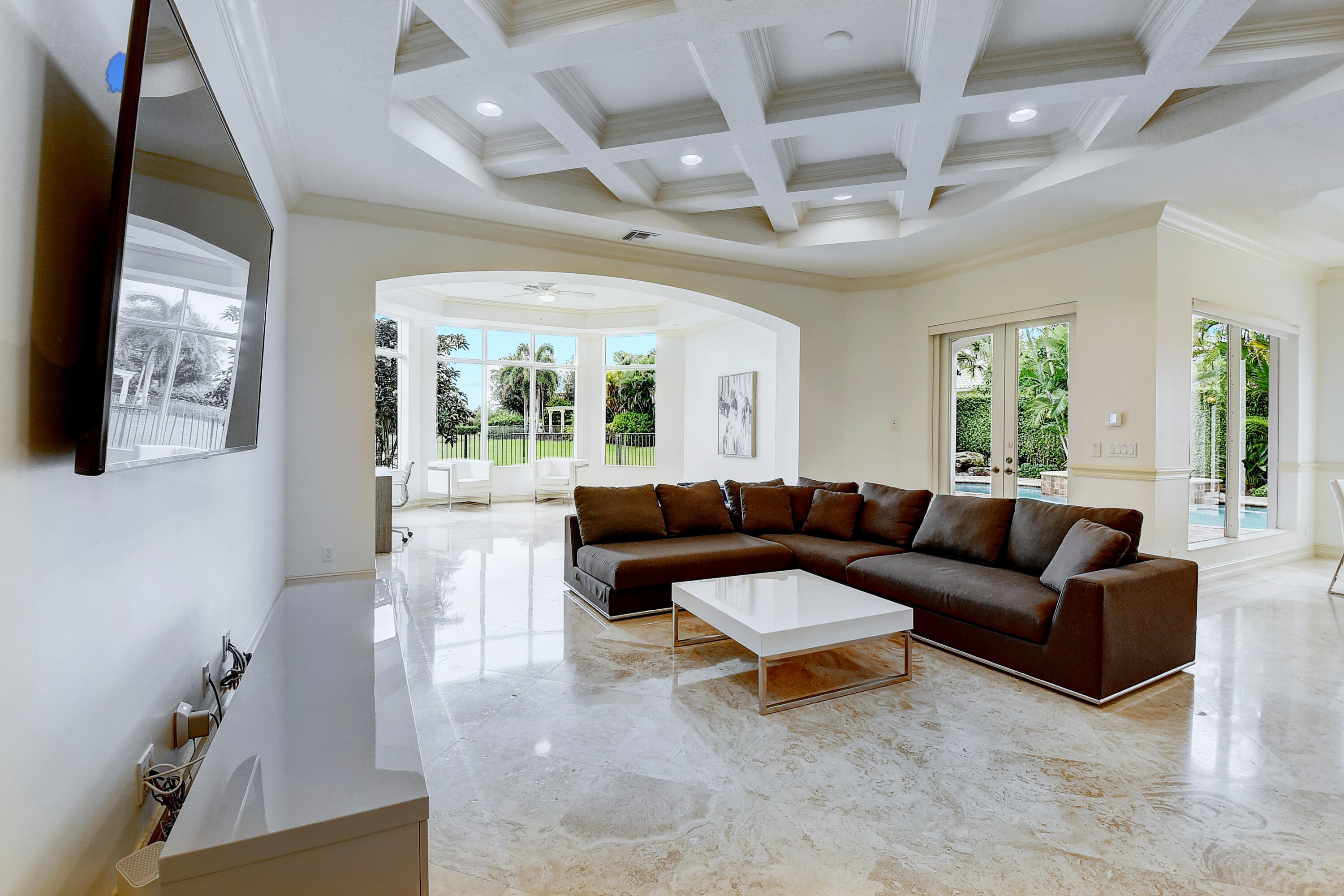 17698 Middlebrook Way Boca Raton, FL 33496 - Photo 17 of 68 a living room with furniture and a large window