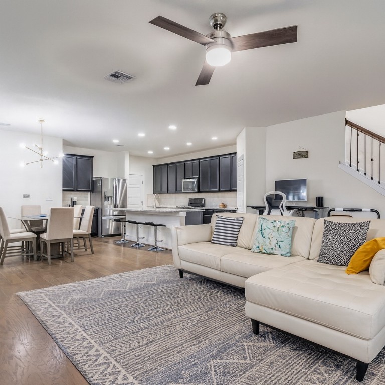 7408 Merrick Lane, Unit 42 Austin, TX 78745 - Photo 9 of 28 Living has so much functionality