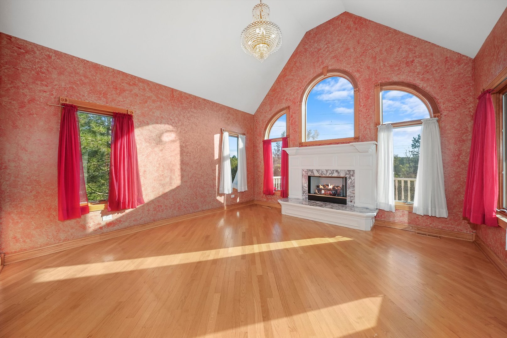 13220 Fox Lane Lemont, IL 60439 - Photo 9 of 43 a view of an entryway with a fireplace
