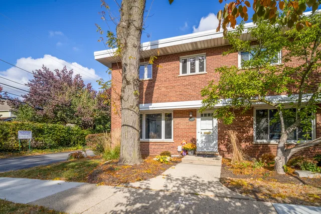 a view of a house with a patio