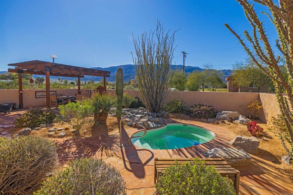 3486 Swinging V Road Borrego Springs, CA 92004 - Photo 33 of 41 a view of yard with patio