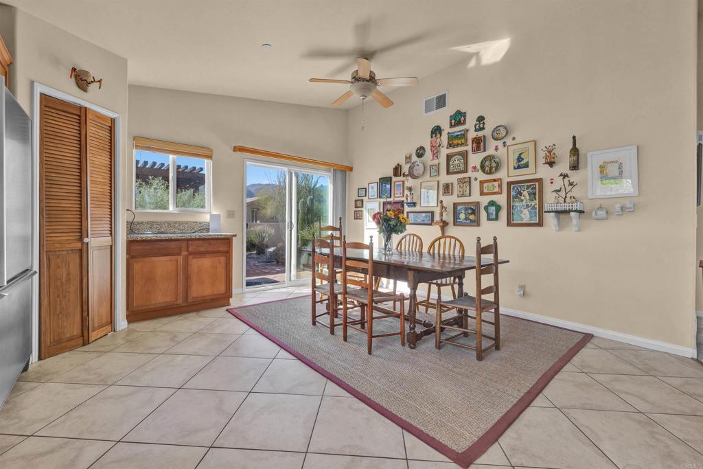 3486 Swinging V Road Borrego Springs, CA 92004 - Photo 4 of 41 a view of a dining room with furniture window and outside view