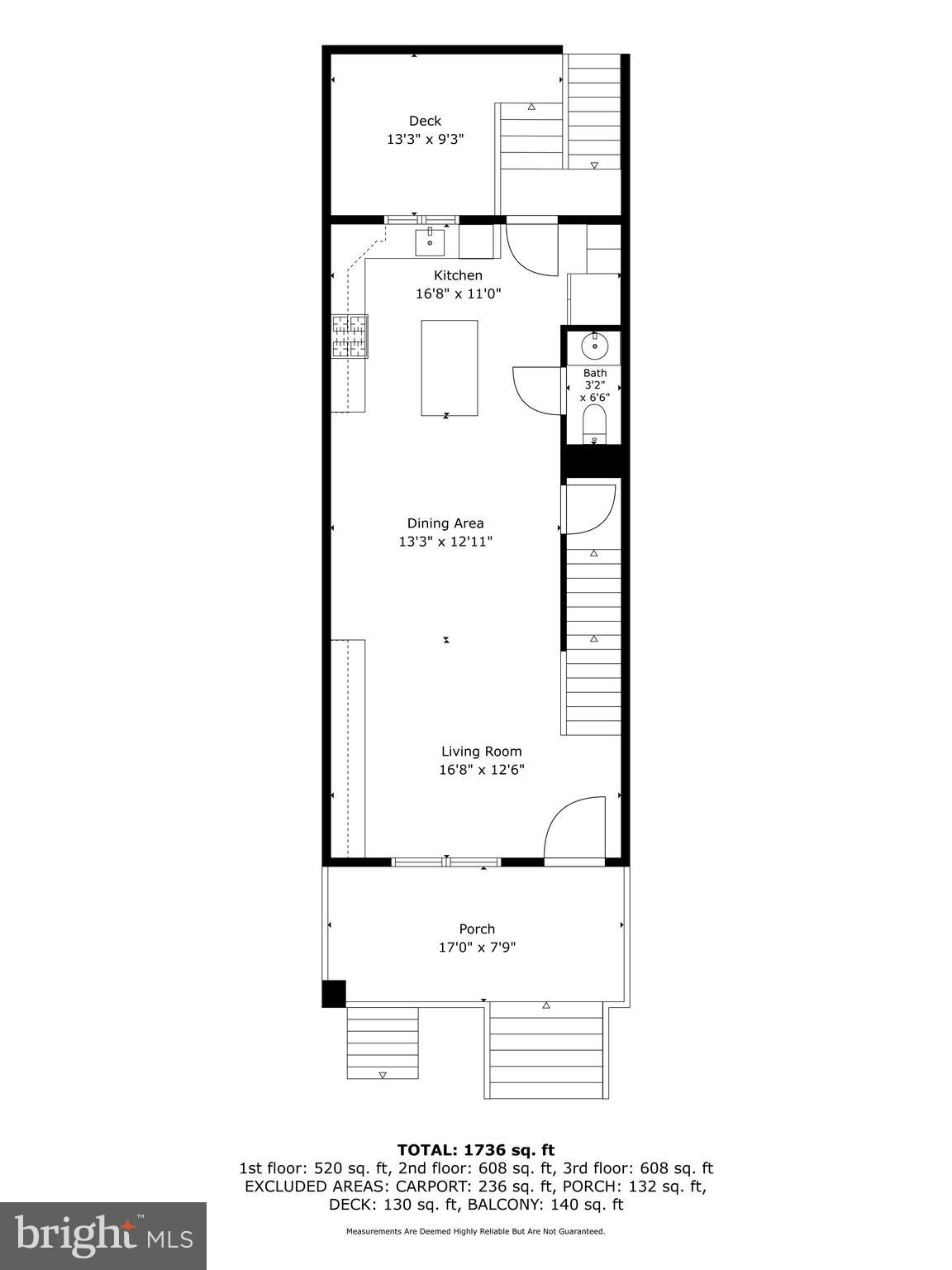 1124 4th Street Northeast Washington, DC 20002 - Photo 32 of 34 a picture of a floor plan