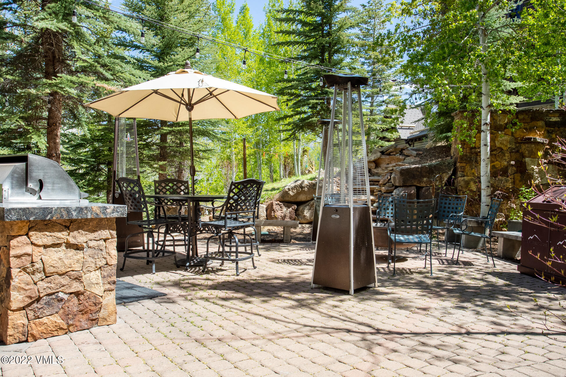 100 Bachelor Ridge Road, Unit 3402 Avon, CO 81620 - Photo 38 of 54 a view of outdoor space patio and outdoor kitchen