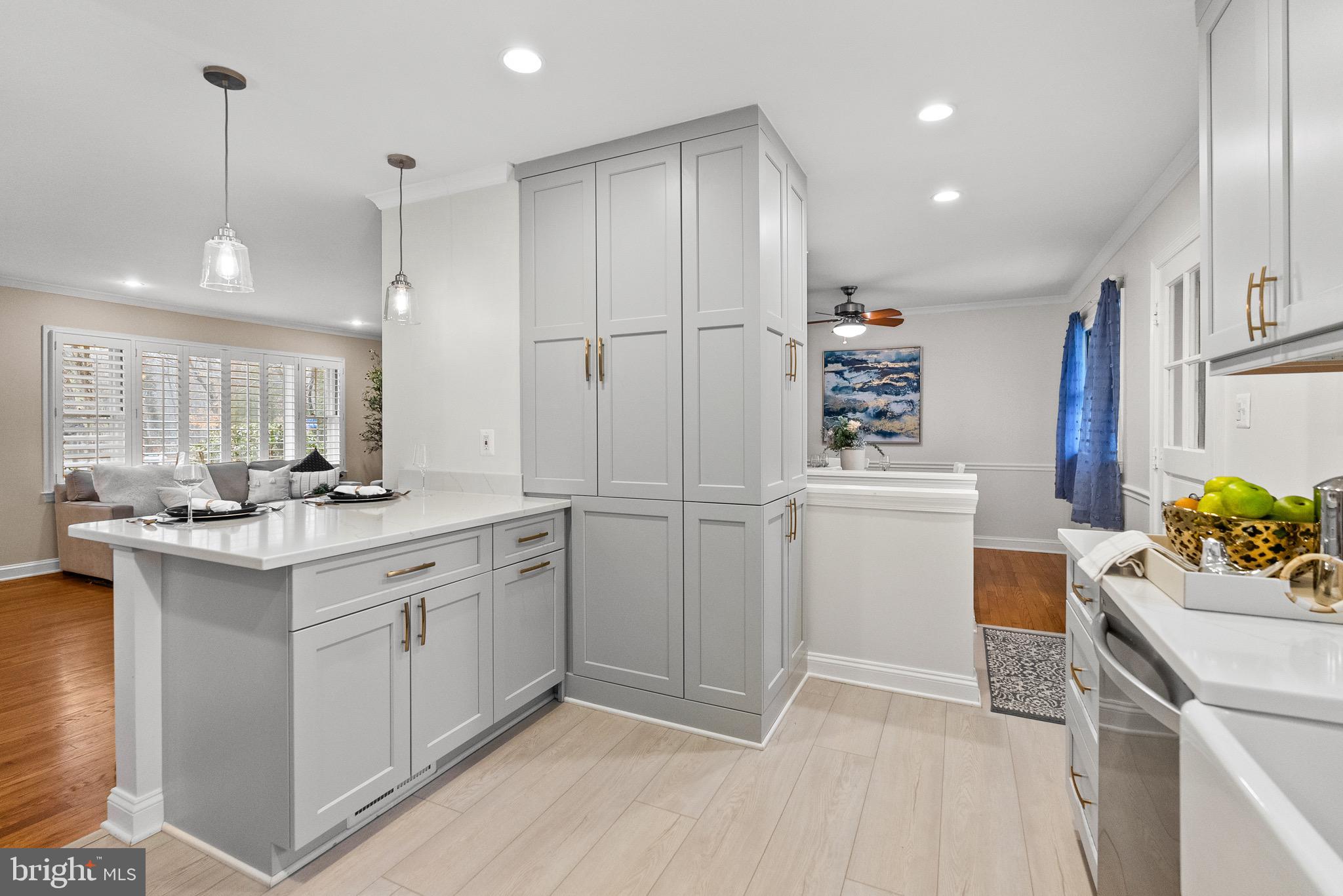 7911 Bainbridge Road Alexandria, VA 22308 - Photo 12 of 50 Plentiful custom cabinetry