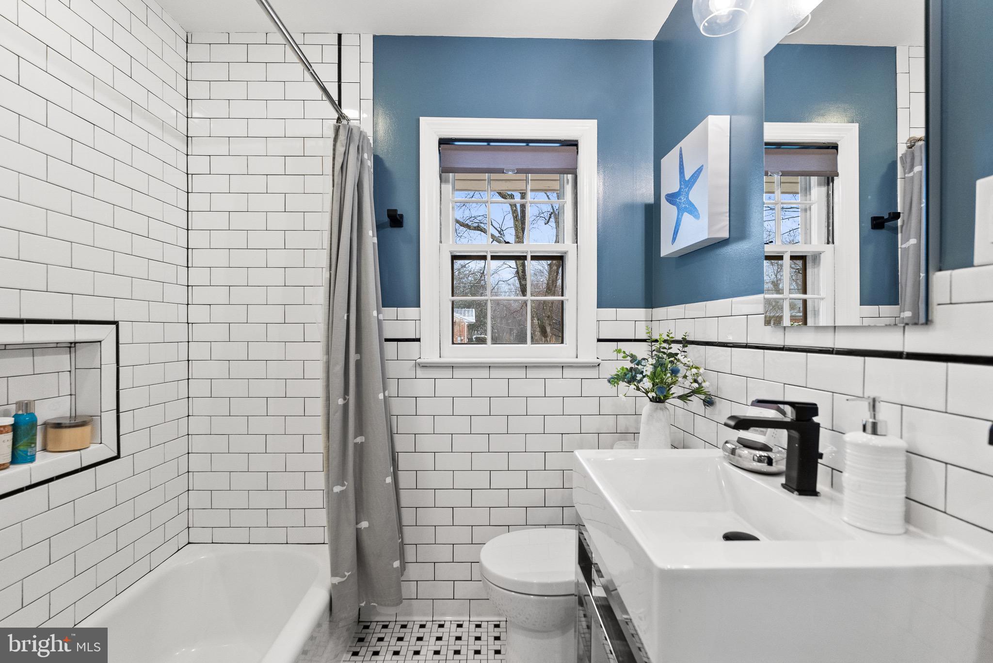 7911 Bainbridge Road Alexandria, VA 22308 - Photo 24 of 50 Beautifully updated full bathroom