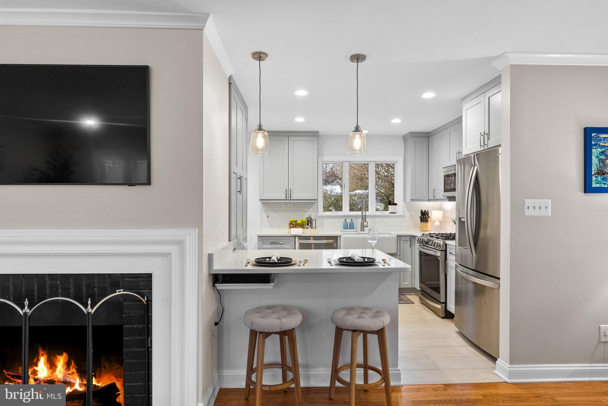 7911 Bainbridge Road Alexandria, VA 22308 - Photo 10 of 50 Kitchen was fully remodeled in 2023