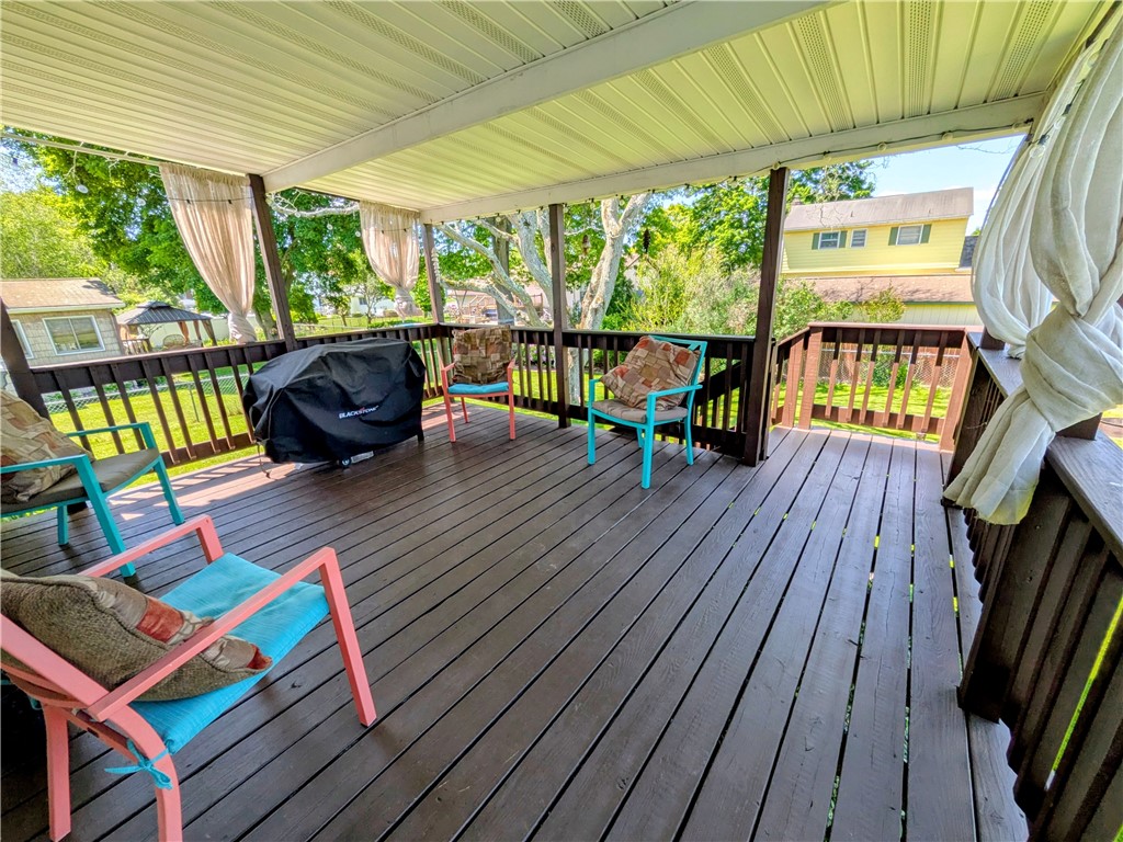225 Meadowlark Road Horseheads, NY 14845 - Photo 9 of 49 Deck off the kitchen.