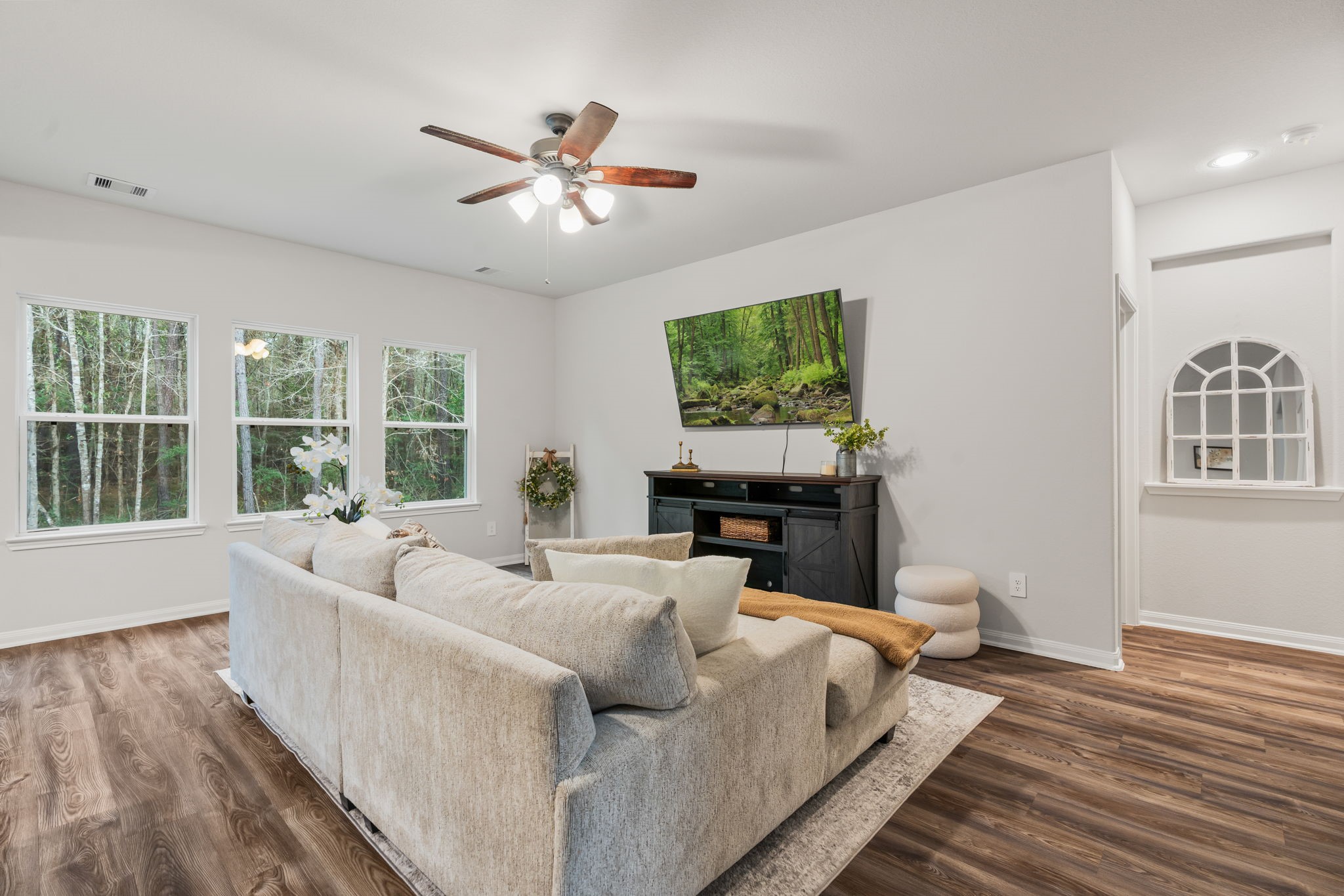 16680 Rockwall Street Conroe, TX 77303 - Photo 7 of 38 enjoy the extra privacy this lot offers with beautiful woods located behind it.