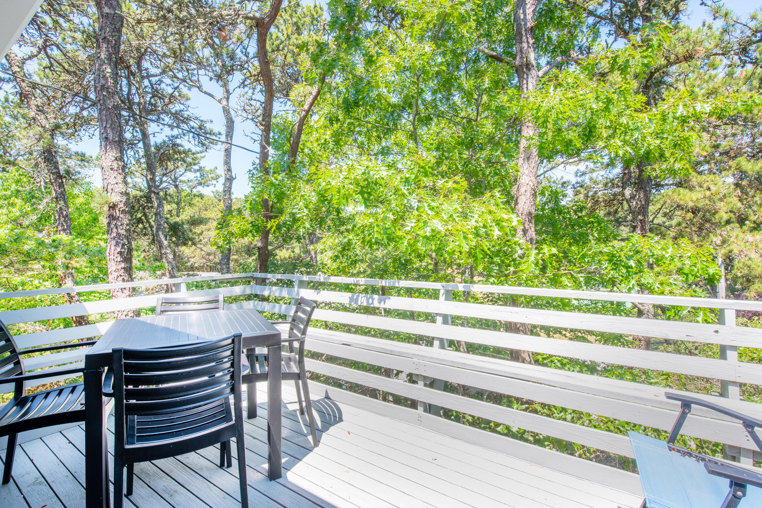 7 Great Hollow Road, Unit 38 Truro, MA 02666 - Photo 19 of 28 a view of backyard with a garden and seating area