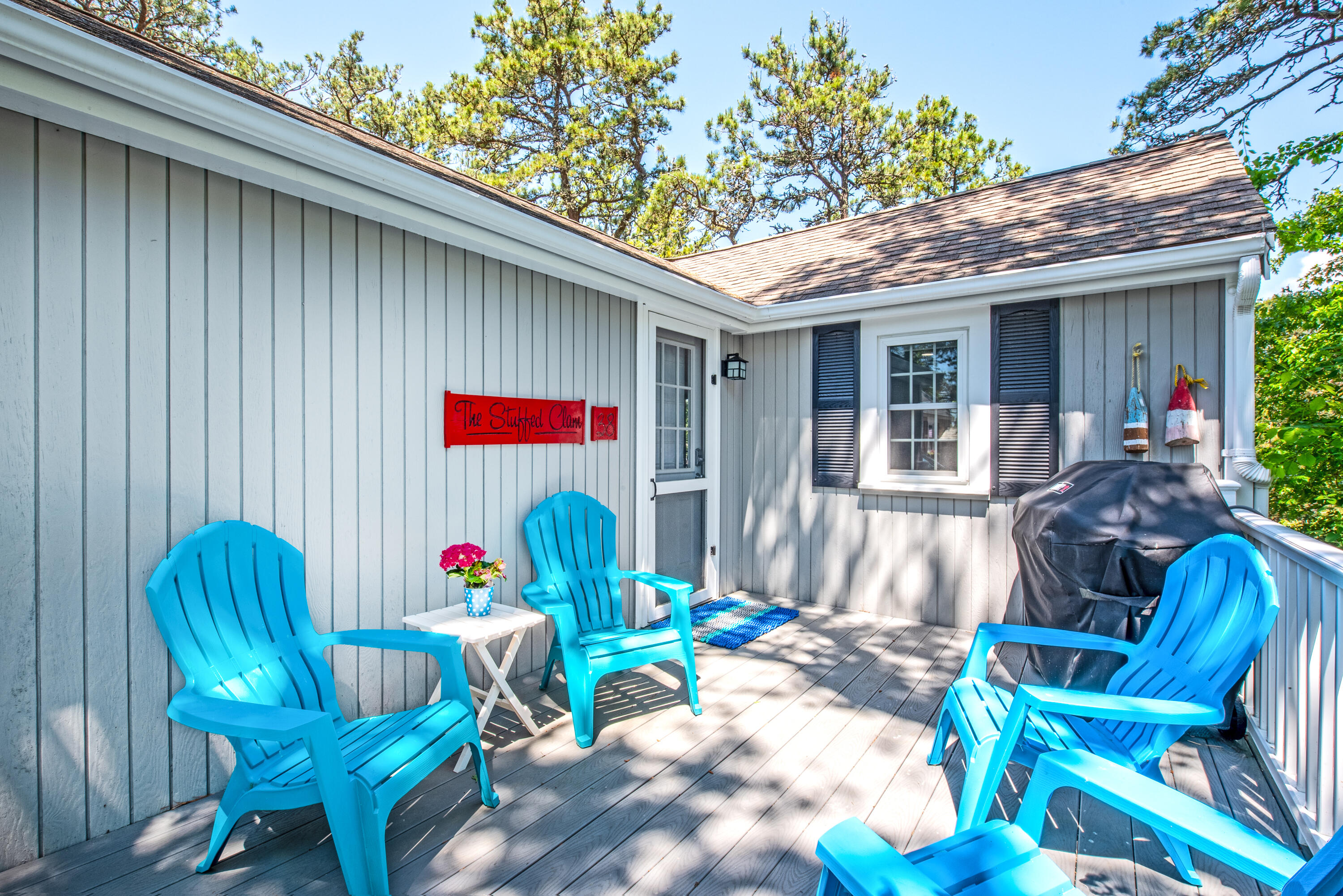 7 Great Hollow Road, Unit 38 Truro, MA 02666 - Photo 6 of 28 a view of a chairs and tables in patio