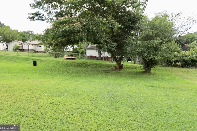 a view of an outdoor space and a yard