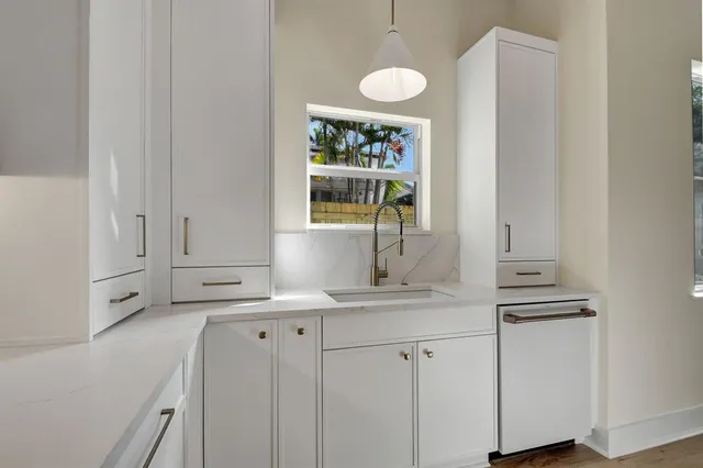 a view of a livingroom with a flat screen tv