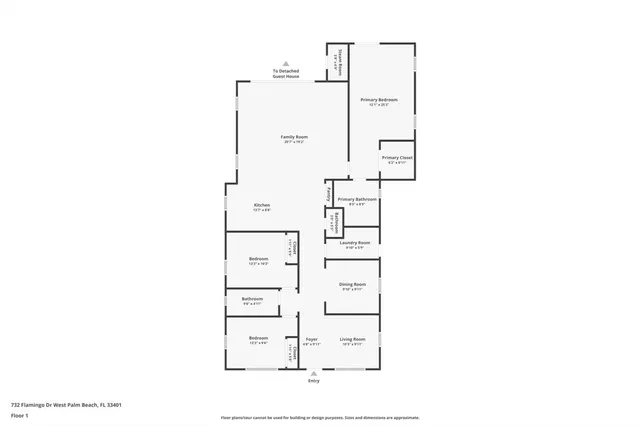 $2,149,000 | 732 Flamingo Drive, West Palm Beach, FL 33401