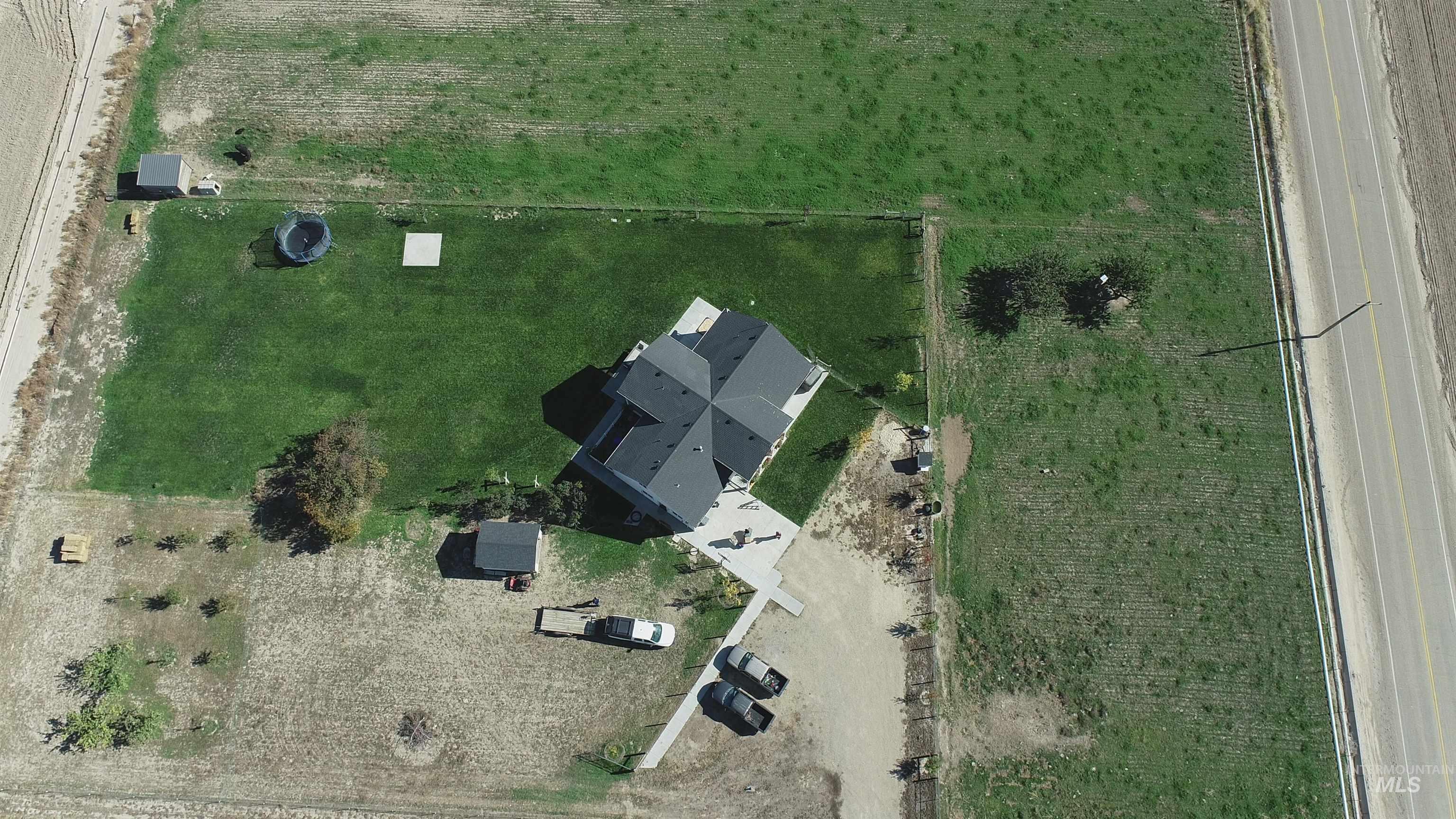 17530 Beet Road Caldwell, ID 83607 - Photo 47 of 50 Aerial view of property and surrounding area featuring rural landscape