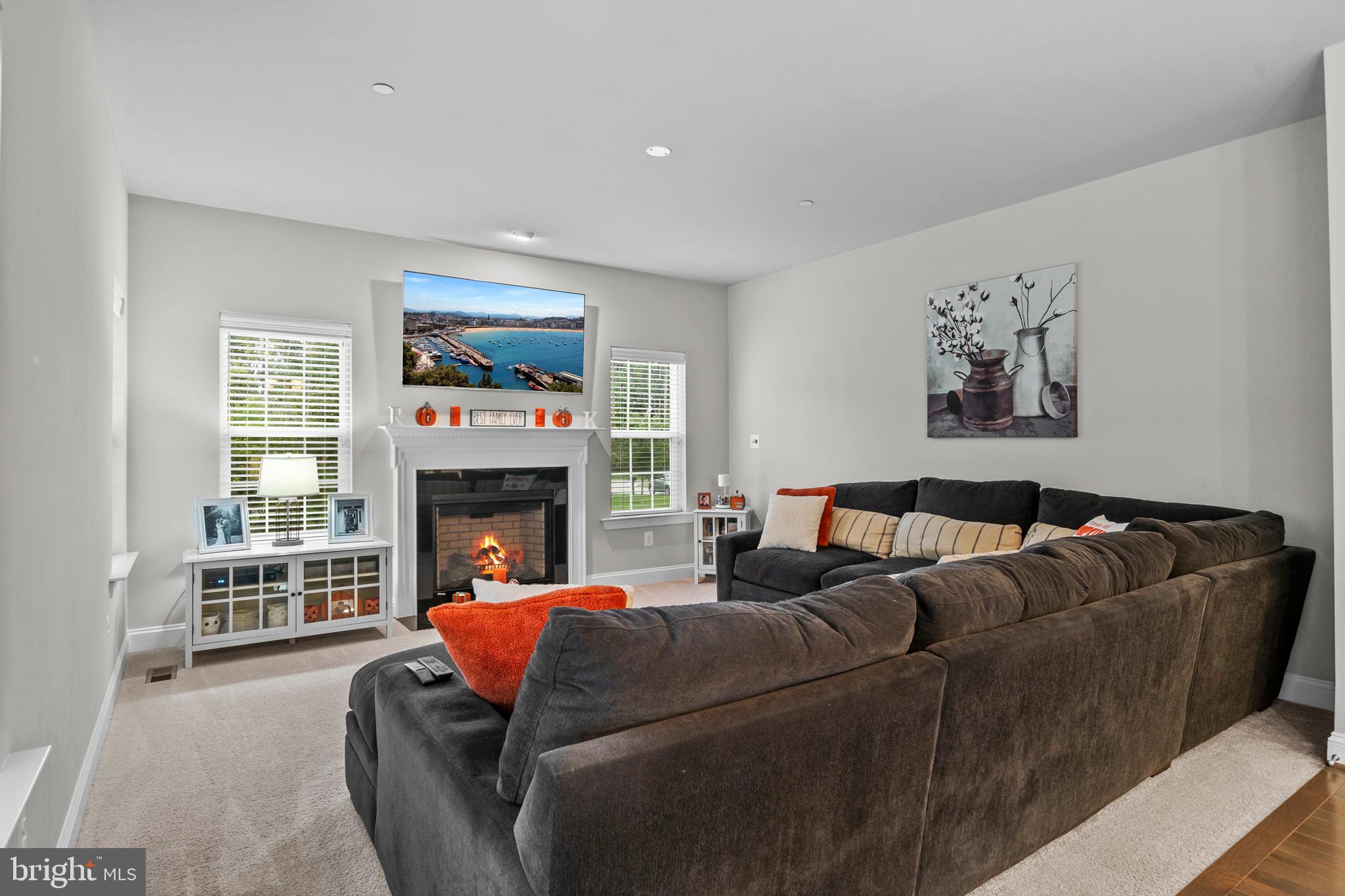 965 Bruno Lane Lusby, MD 20657 - Photo 55 of 85 Family room with gas fireplace